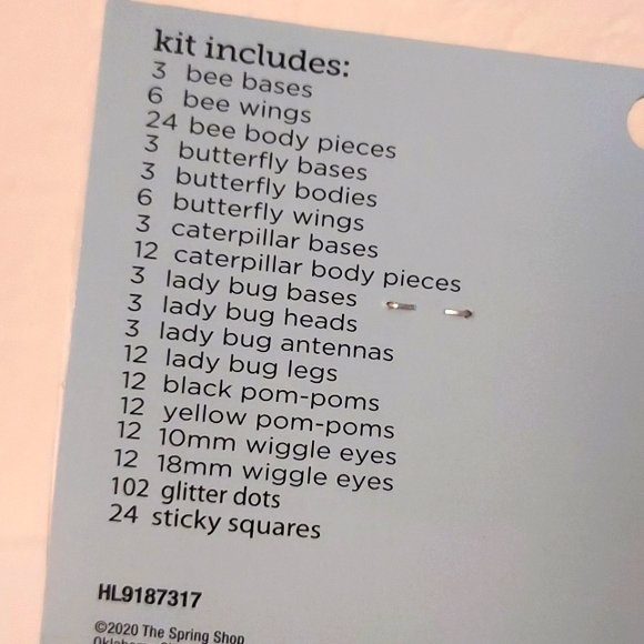 Craft Time ! Spring Shop Bug Kits - 3 Bundle - Picture 4 of 9